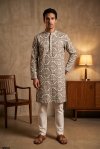 Outluk Wedding Vol 60 Silk Mens Kurta With Pajama 